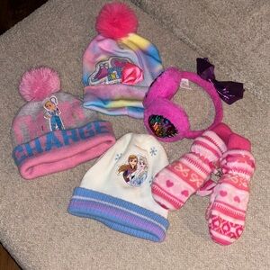Frozen Toy Story and Jojo Themed Winter Accessories Set for Kids
